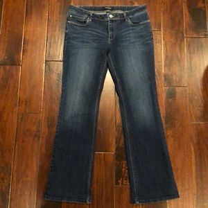 White House Black Market Boot Leg Jeans